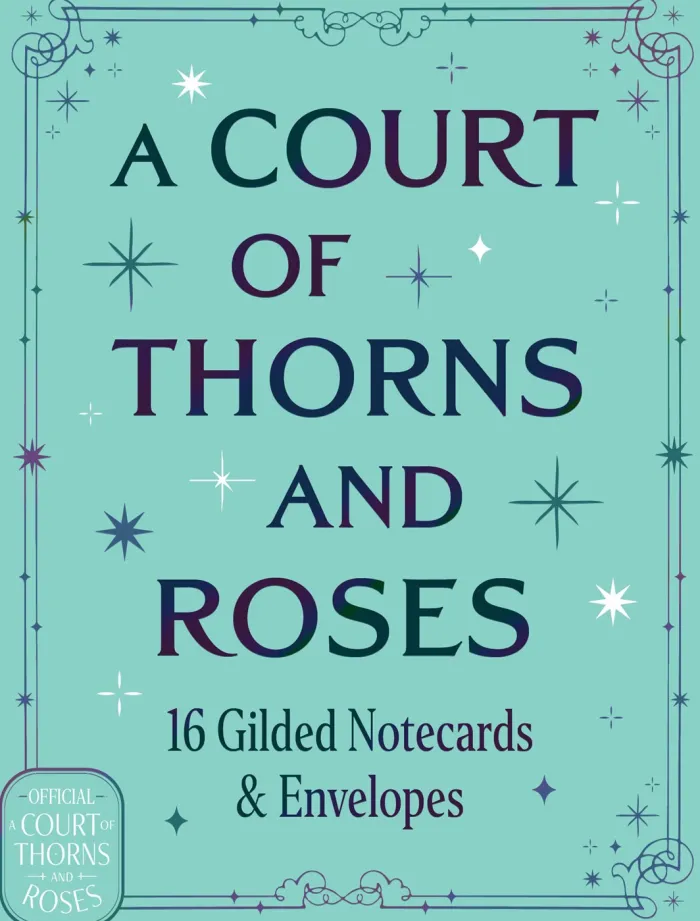 A Court of Thorns and Roses Official Gilded Notecards: 16 Notecards & Envelopes--from the ACOTAR Collection