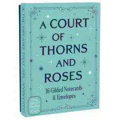 A Court of Thorns and Roses Official Gilded Notecards: 16 Notecards & Envelopes--from the ACOTAR Collection