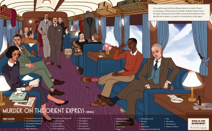 Agatha Christie Seek-and-Find: Find Clues and Criminals in 20 Classic Mysteries!