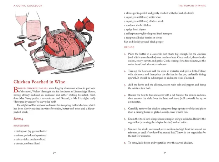 A Gothic Cookbook: Hauntingly Delicious Recipes Inspired by 13 Classic Tales