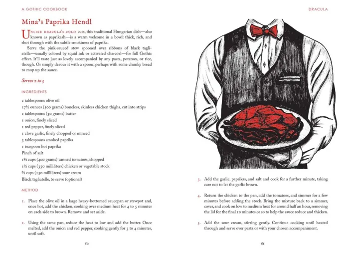A Gothic Cookbook: Hauntingly Delicious Recipes Inspired by 13 Classic Tales