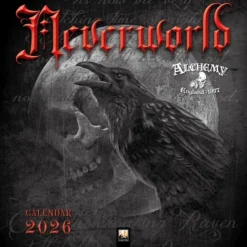 Alchemy: Neverworld Wall Calendar 2026 (Art Calendar)