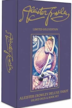 Aleister Crowley Deluxe Tarot: Gilded Deck and Book Set