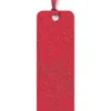 Alice's Adventures in Wonderland: White Rabbit Artisan Art Vegan Leather bookmark
