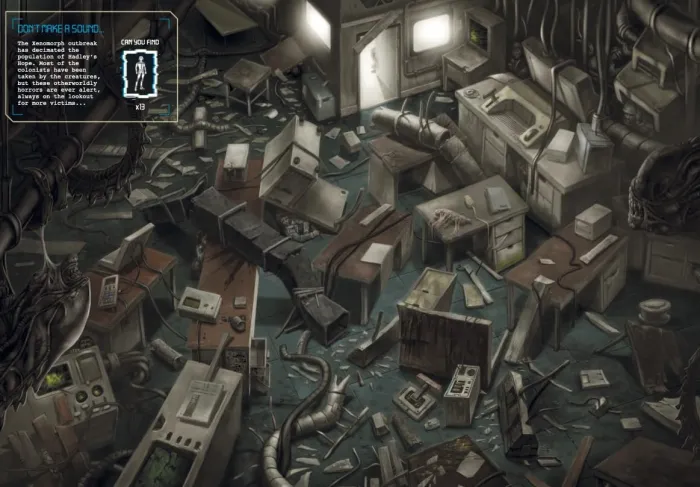 An Aliens Search-and-Find Book: Find the Xenomorph