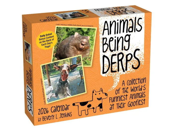 Animals Being Derps 2026 Day-to-Day Calendar