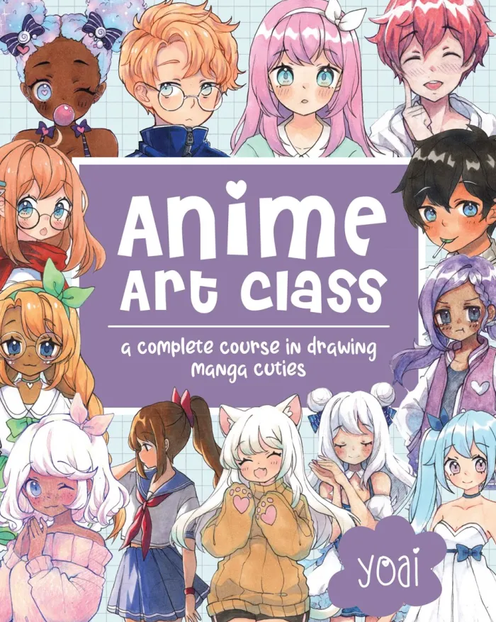 Anime Art Class: A Complete Course in Drawing Manga Cuties: Volume 4