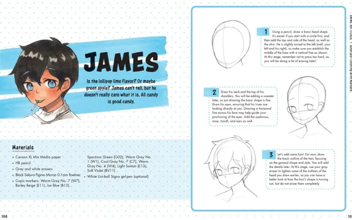 Anime Art Class: A Complete Course in Drawing Manga Cuties: Volume 4