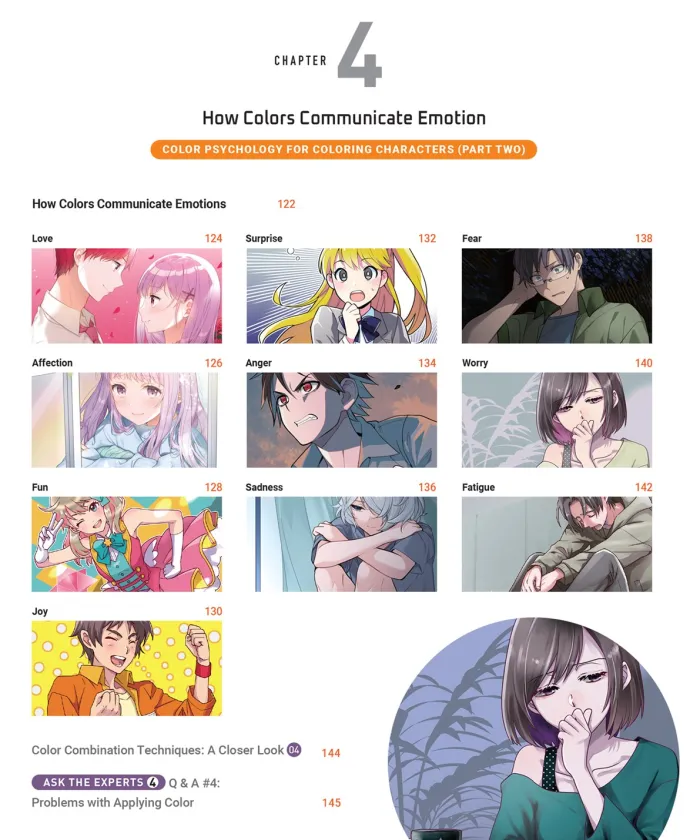 Anime & Manga Digital Coloring Guide: Choose the Colors That Bring Your Drawings to Life! (With Over 1000 Color Combinations)