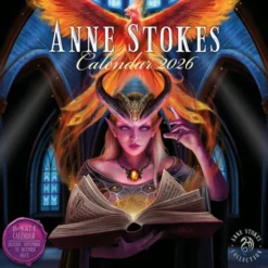 Anne Stokes 2026 Square Calendar