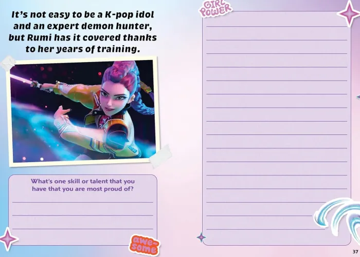 An Unofficial Guided Journal for Fans of Kpop Demon Hunters: Besties Forever!
