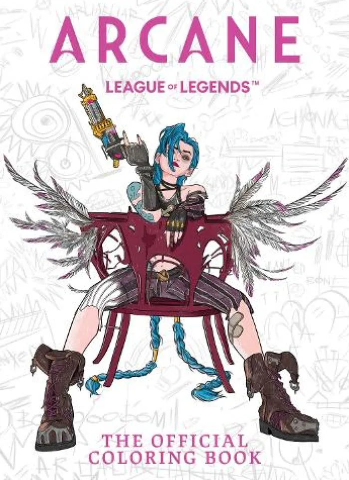 Arcane: The Official Coloring Book