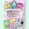 Barnslig Monsterstreker Fargeleggingsbok