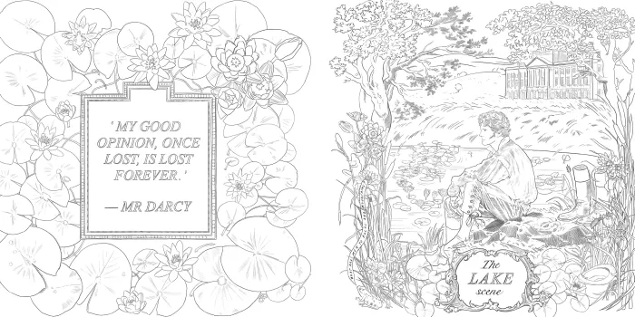 BBC Pride and Prejudice: The Official Coloring Book