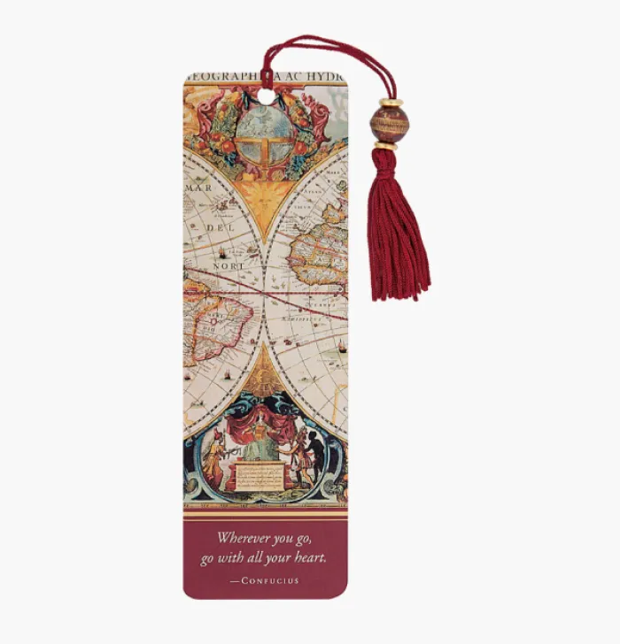 Beaded Bookmark Old World