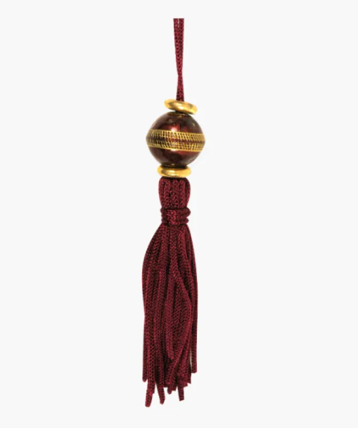 Beaded Bookmark Old World
