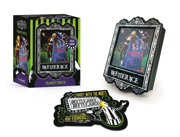 Beetlejuice: Framed Photo: With Sound!