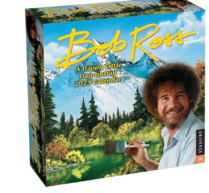 Bob Ross: A Happy Little Day-to-Day 2023 Calendar