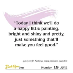 Bob Ross: A Happy Little Day-to-Day 2023 Calendar