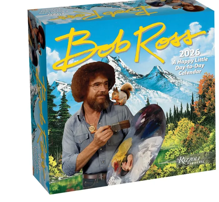 Bob Ross 2026 Day-to-Day Calendar
