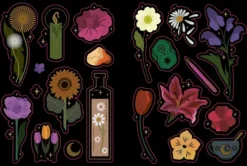 Botanical Magickal Stickers & Spells: Over 200 enchanting stickers, 40 spells & affirmations to reconnect you to nature?