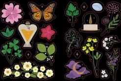 Botanical Magickal Stickers & Spells: Over 200 enchanting stickers, 40 spells & affirmations to reconnect you to nature?
