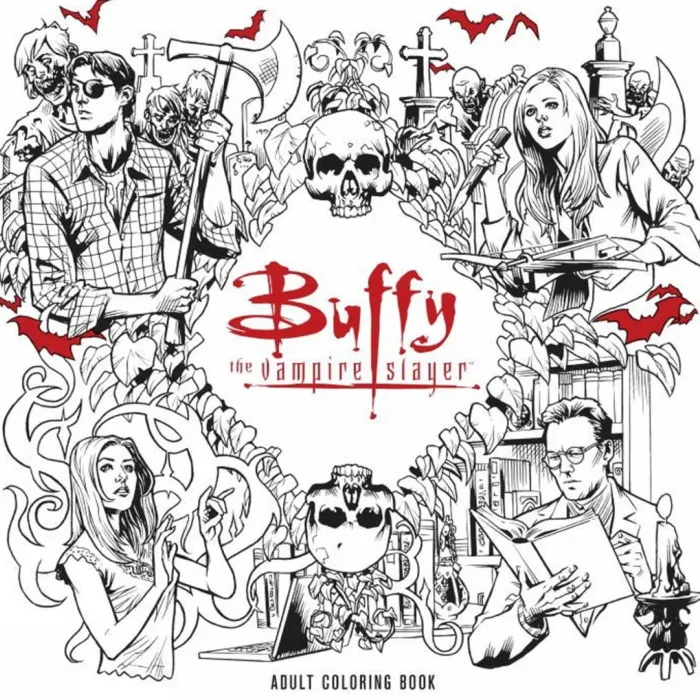 Buffy The Vampire Slayer Adult Coloring Book