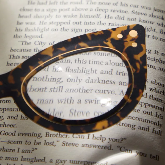 Cat Eye Readers Bookmark with Magnifier