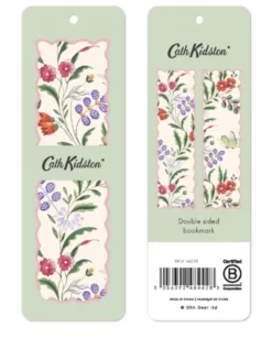 Cath Butterfly Floral Premium Bookmark