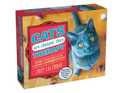 Cats Are Cheaper Than Therapy 2027 Day-to-Day Calendar: More Than 365 Cats