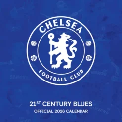 Chelsea Fc Legends 2026 Square Calendar