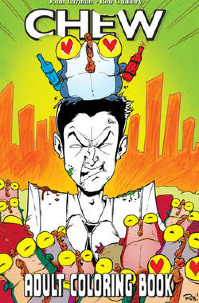 Chew Adult Coloring Book
