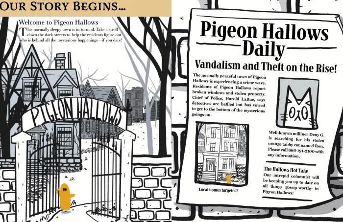 Color & Sleuth: Ghost Town: A Spooky Coloring Mystery - Includes 40+ Coloring Pages, Clue Notebook Sheets, and Downloadable Coloring Poster