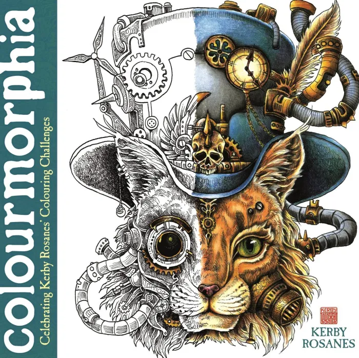 Colourmorphia: Celebrating Kerby Rosanes' Colouring Challenges