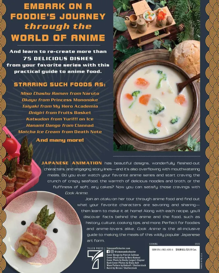 Cook Anime: Eat Like Your Favorite Character-From Bento to Yakisoba: A Cookbook
