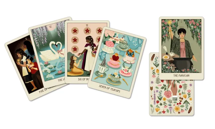 Cottage Magic Tarot: A 78-Card Deck and Guidebook