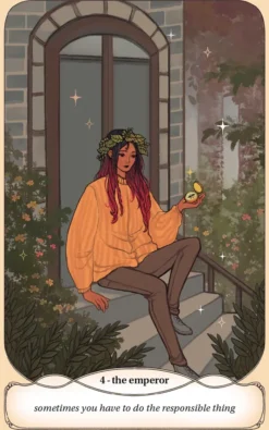 Cozy Witch Tarot Deck and Guidebook