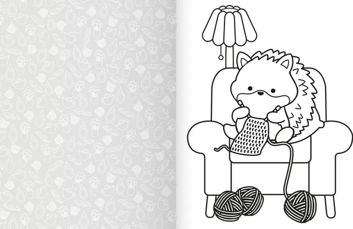 Cozy World Comfy Home: Easy Colouring and Sticker Scene for Teens, Young Adults and Adults