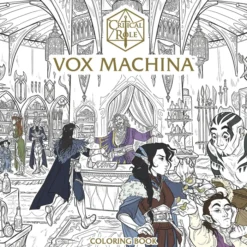 Critical Role: Vox Machina Coloring Book