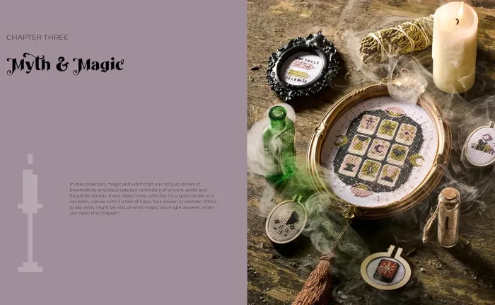 Cross Stitch Cabinet of Curiosities: 500 Magical Motifs and Peculiar Patterns