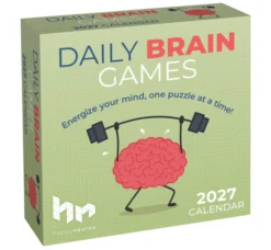 Daily Brain Games 2027 Day-to-Day Calendar: Energize your mind, one puzzle at a time!
