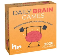 Daily Brain Games 2026 Day-to-Day Calendar: Energize your mind a puzzle at a time