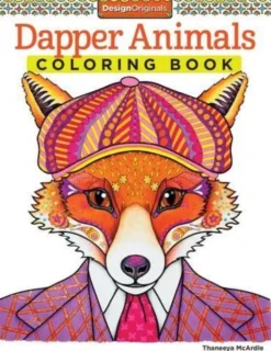 Dapper Animals Coloring Book