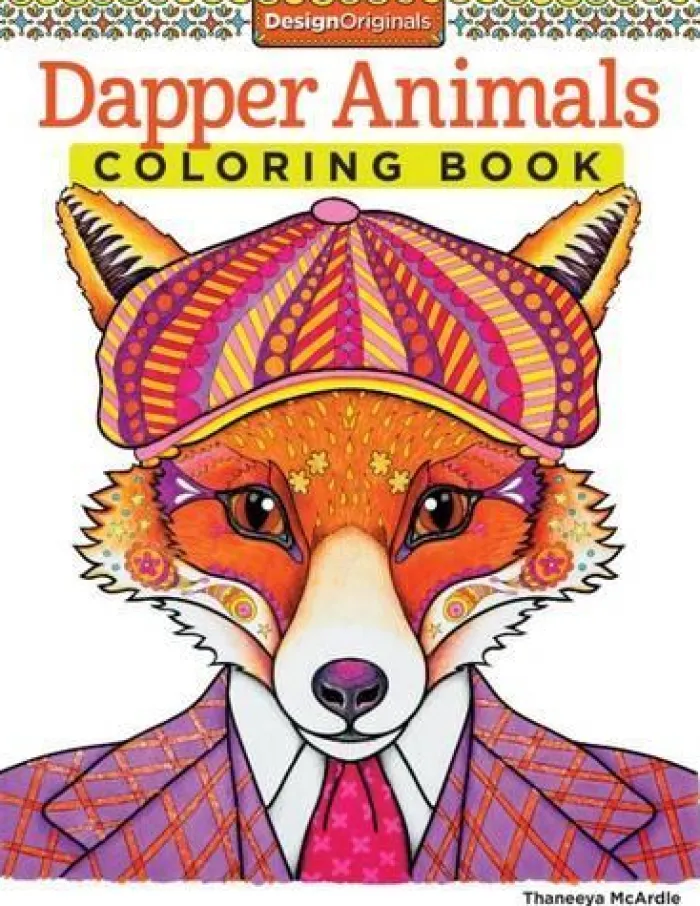 Dapper Animals Coloring Book