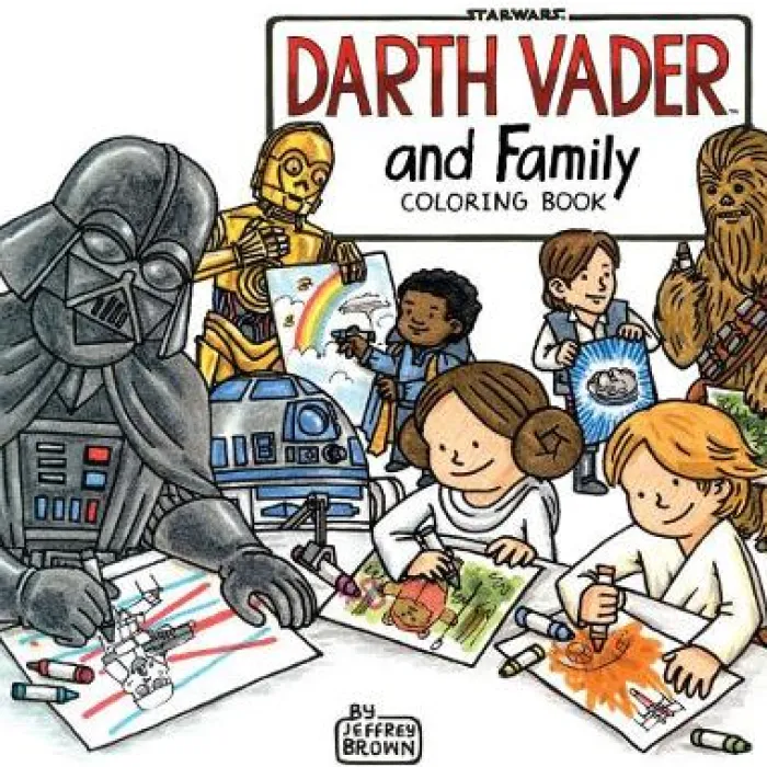 Darth Vader and Family Coloring Book