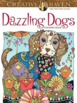Dazling Dogs Coloring Book
