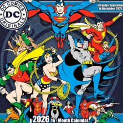 Dc Originals 2026 Square Calendar