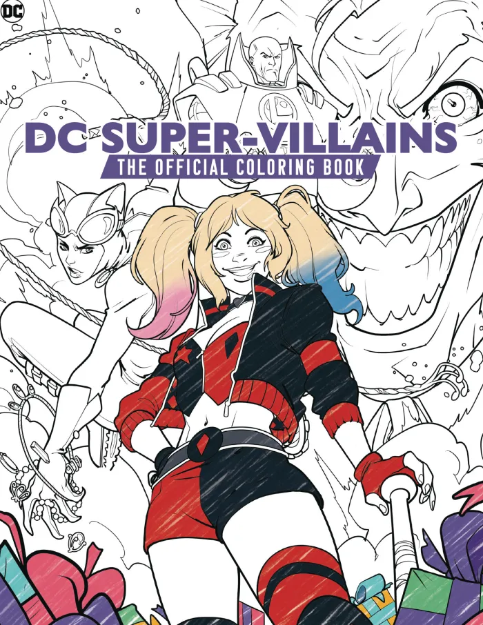 DC Super-Villains: The Official Coloring Book