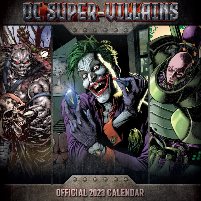 DC Villains Square Calendar: 2023
