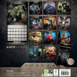 DC Villains Square Calendar: 2023